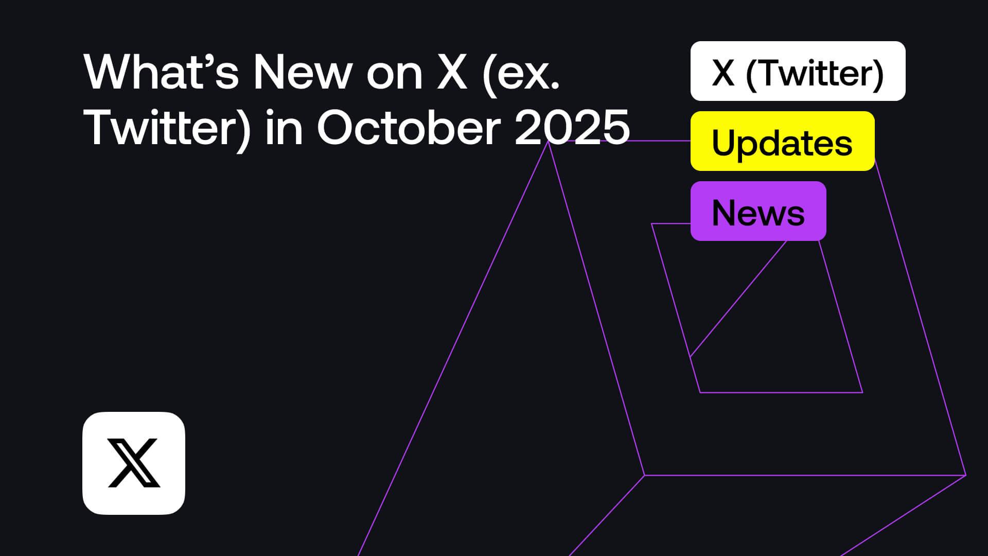 अक्टूबर 2025 में X (Twitter) पर क्या नया है